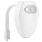 Toilet Night Light,USB Charging Mini Toilet Light with Motion Sensor 8 Color LED for Home Apartment Toilets