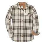 Dubinik® Mens Flannel Shirts Long S