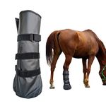 yeezo Horse Soaking Boot Hoof Soak Boot Equine Soaking Boot Hooves Soaker Sack Horse Foot Soaking Bag Hot or Icing Treatment Bucket