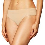 DKNY Women's Seamless Litewear Solid Bikini, Glow, X LARGE