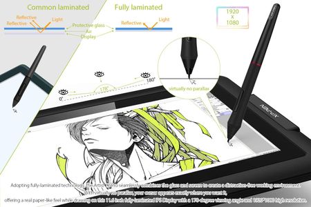 XPPen Artist 15.6 Pro Drawing Tablet – 15.6" Graphics Display