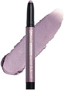 IT Cosmetics Superhero No-Tug Waterproof Eyeshadow Stick, Epic Amethyst - Lavender Pearl - Longwear, Blendable Cream Eyeshadow with Built-In Primer - Suitable for Sensitive Eyes - 0.05 oz