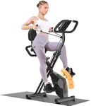 Dskeuzeew Exercise Bike Foldable, 4