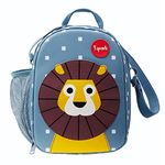 3 Sprouts Kids Lunch Bag - Insulated Boys & Girls Lunch Box for School, Daycare, Outings - Toddler Lunch Bag with Fun Animal Designs, Lion
