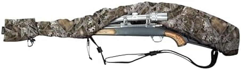 Alpine Innovations Gun Slicker Scoped Waterproof Camo Sleeve Cover, Fast Case Gun Pack Accessories, for Guns 38” to 56” - Gun Slicker | Vanish Tan