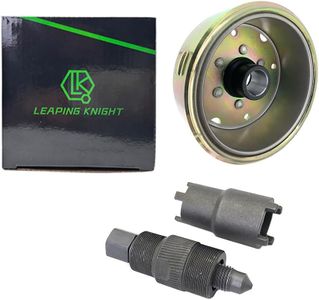 GY6 125cc 150cc 8 Coil Magneto Flywheel Rotor for 152QMI 157QMJ Engine Scooter Moped ATV Quad Go Kart Buggy,High Performance Magneto Roller Flywheels with Magneto Flywheel Puller & Clutch Lock Tool
