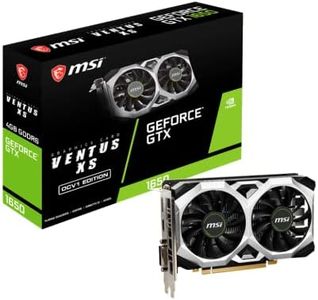 MSI GeForce GTX 1650 D6 Ventus XS OCV1 4 GB GDDR6 128 bit PCI Express x16 3.0 Gaming Graphic Card, pci_e