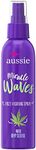 Aussie Miracle Waves Frizz-Fighting Spray with Hemp Seed Oil, Paraben Free, Sulfate Free, 5.7 fl. oz. Purple and Green,1