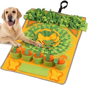 BELLE VOUS Tapis de Reniflage pour Chiens - Jouet Occupation et Jeu Intelligence pour Education - Tapis de Fouille et Léchage - Tapis pour Nourriture pour Chiot et Chien Adulte