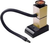 CREATIVECHEF SG18 Portable Smoke Gun for Food & Cocktail Smoking Kit - Aluminum Alloy Smoker Infuser with Wood Chips, 6.3"x2.6", Gold