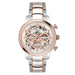 TIMEX Stainless Steel Men Silver Round Dial Analog Watch - Tweg20205, Band_Multicolor