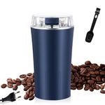 Vegena Electric Coffee Grinder, 300w Electric Spice Grinder, Electric Coffee Grinder For Coffee, Comes With Cleaning Brush For Coffee, Spices, Nuts, Cereals And Beans