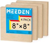 MEEDEN Unfinished Wood Canvas Board