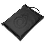 AquaQuest Storm Laptop Sleeve - 100% Waterproof, Lightweight, Durable, Padded Case - Protective Computer Pouch Cover Bag - 11 Inch - Black