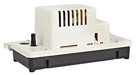 Little Giant 554201101 80 GPH 115-Volt Low Profile Automatic Condensate Removal Pump with Safety Switch, White, VCCA-20ULS