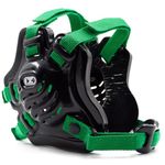 Cliff Keen F5 Tornado Wrestling Headgear - Black/Black/Kelly Green