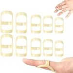 10 Pcs Finger Splint, Thumb Splint, Finger Straightener for Trigger Finger Support and Protection Brace for Thumb Middle Pinky or Ring Finger Pain Relief Arthritis, and Injuries (5,6,7,8,9 Sizes)