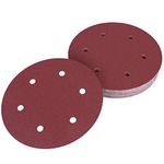 225mm Sanding Discs 120 Grit Sandpaper, 30Pcs 9 Inch Hook and Loop Sander Disc Sanding Pads for Drywall Sander Long Neck Sander