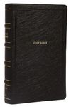 NKJV, End-of-Verse Reference Bible, Personal Size Large Print, Leathersoft, Black, Red Letter, Comfort Print: Holy Bible, New King James Version