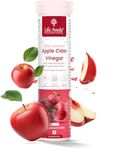 Life Aveda 100% Vegan Apple Cider Vinegar Effervescent Tablets With Vitamin B6, B12 And Pomegranate for Weight Management, Metabolism & Digestion Support - 15 Tab (Pack of 1)
