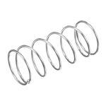 sourcing map Compression Spring,304 Stainless Steel,18mm OD,1mm Wire Size,9mm Compressed Length,40mm Free Length,5.9N Load Capacity, Silver Tone,5pcs