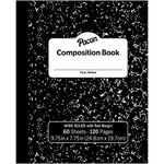 Pacon Corporation - Black Composition Book 9.75 X 7.75