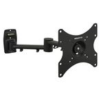Mount-It! TV Wall Mount Bracket | Quick Release | Full Motion Swing Out Tilt Swivel | Articulating Arm for 13-42" Flat Screens and Monitors | VESA 75 to 200 | 44 Pound Capacity | Anti-Theft Locking