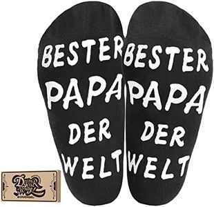 Los Mejores Calcetines de Papá, Regalos de Cumpleaños para el Papá Abuelo, Vestidos Divertidos Masculinos Vestidos Divertidos de Colores Vestidos divertidos Novedosos Geniales Calcetines Locos