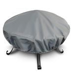 FiNeWaY Heavy Duty Premium Large Waterproof Fire Pit Cover - Size: 131cm Diameter Approx.