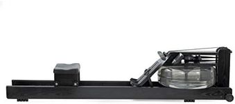 WaterRower Club All Black Rowing Machine in Ash Wood with S4 Monitor