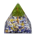 Amogeeli Tree of Life Energy Generator for Emf Protection Healing, Orgone Pyramid for Home Decor