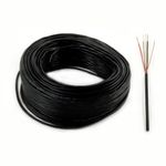 ALEKO LM15040FT 5 Core Electrical Wire Cable Conductor for Gate Openers Accessories 40 Feet Black