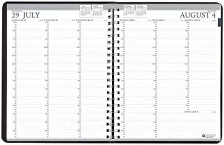 House of Doolittle 2022-2023 Professional Weekly Planner, Academic, Black, 8.5 x 11 Inches, August - July (HOD257202-23)