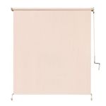 Coolaroo 95-Percent Cordless Exterior Roller Shade, 6 by 6-Feet