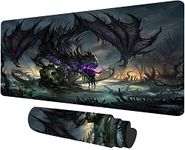 MTG Play Mat Compatible for MTG DTCG CCG RPG Trading Card Game Mats Non-Slip TCG Playmats Board Game 23.6 x 13.7 inches Table Mat Mouse Pad