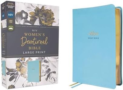 NIV, Women's Devotional Bible, Large Print, Comfort Print [Teal]