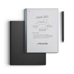 reMarkable 2 Bundle - Leather Folio | 10.3'' reMarkable 2 Paper Tablet, Marker Plus Pen With Built-in Eraser and Book Folio Case in Black Premium Leather