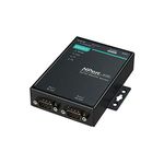 Moxa NPort 5210A - 2 Ports Device Server, 10/100M Ethernet, RS-232, DB9 Male, 15KV ESD, 0.5KV Serial Surge, 12~48VDC, 0~60°C