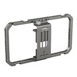 SMALLRIG Universal Phone Video Rig for iPhone for Samsung for Huawei, Universal Phone Cage Vlogging Rig, Aluminum Alloy Filmmaking Rig for Videomaker Videographer - 2791B