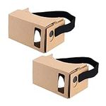 Google Cardboard,2 Pack VR Headsets