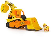 Rubble and Crew, Bark Yard Deluxe Bulldozer Construction Truck Toy with Lights, Sounds and Rubble Action Figure, Kids’ Toys for Boys and Girls Aged 3+