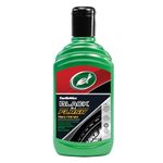 Turtle Wax 52812 Black in a Flash All in One Car Wax Restorer for Exterior Plastics & Tyres 300ml, PLASTIC BRIGHTENER