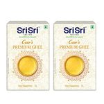 Sri Sri TATTVA shuddhta ka naam Cow Ghee - 1 Litre (Pack of 2) - Premium Cow Ghee for Better Digestion and Immunity