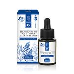 Helan I Rimedi - Organic Neem Oil and Tea Tree Oil for Skin with Purifying Action, 100% Natural Origin, Multi-Purpose Skin and Face Oil for a Clear, Healthy Complexion - Made in Italy, 15 ml