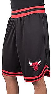 UNK NBA Mens NBA Men's Woven Team Logo Poly Mesh Basketball Shorts GSM3547F-BC-BLK-L-P, Mens, NBA Men's Woven Team Logo Poly Mesh Basketball Shorts, GSM3547F-CB-BLK-XL, Black, X-Large