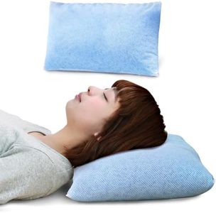 Iris Plaza Pillow, Made in Japan, Adjustable Height, Breathable, Hard Pipe, Dust Resistant, Firm Support for Head and Neck, Washable, Anti-Stuffiness, Mesh, S Size