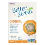 NOW Foods BetterStevia Zero-Calorie Granulated Sweetener Packets, Keto Friendly, Suitable for Diabetics, No Erythritol, 100 Packets