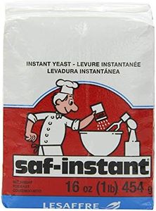 SAF Instant Yeast, 1 Pound Pouch, 16 Ounce (Pack of 3)