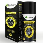 Pestezy Rat Repellent spray for Car/Anti-Rodent Repellent| Rat Repellent coating spray for Cars, Bikes Engines, wires |Made Of Peppermint| Highly Effective | Safe For Kids & Adults 150ml (Pack of 3)