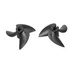 uxcell RC Boat CCW/CW Propeller 4mm